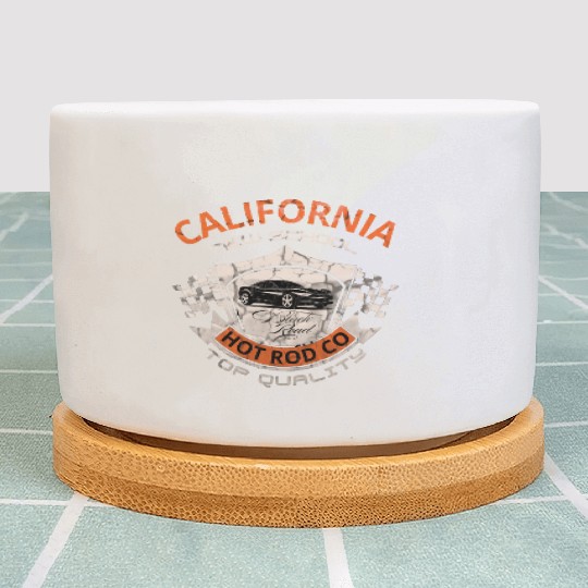 California New School Hot Rod Co. Plant Pots
