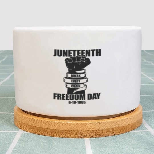 JUNETEENTH blm black lives matter Plant Pots
