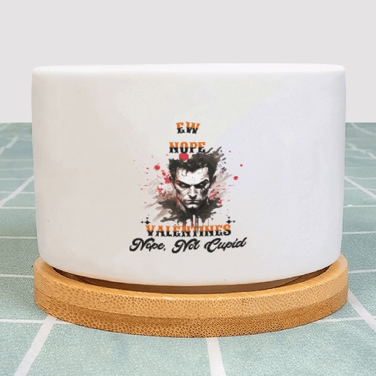 Ew Valentine’s Day nope not cupid Plant Pots