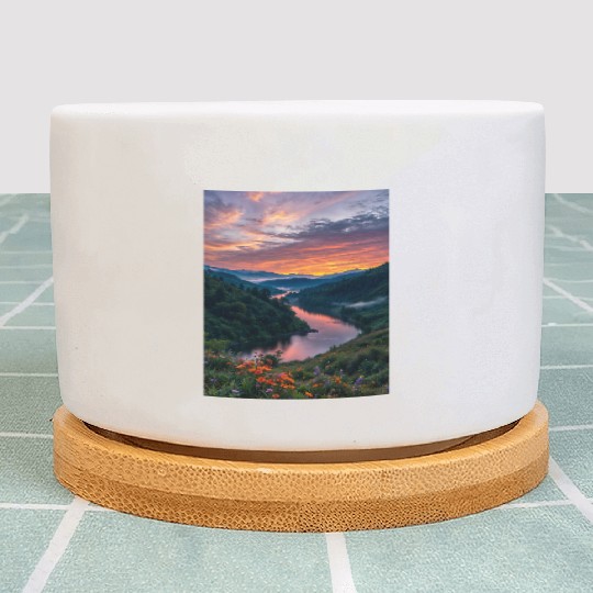 Twilight Riverbend Plant Pots