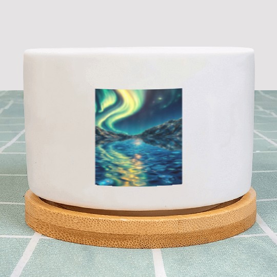 Crystal Lake of Aurora Plant Pots