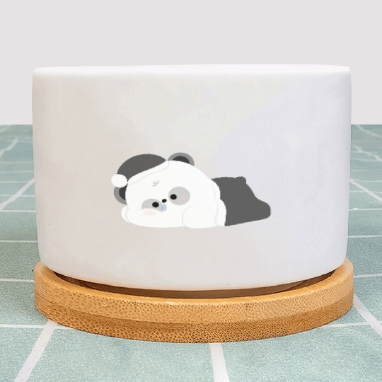 Tired Panda Plant Pots
