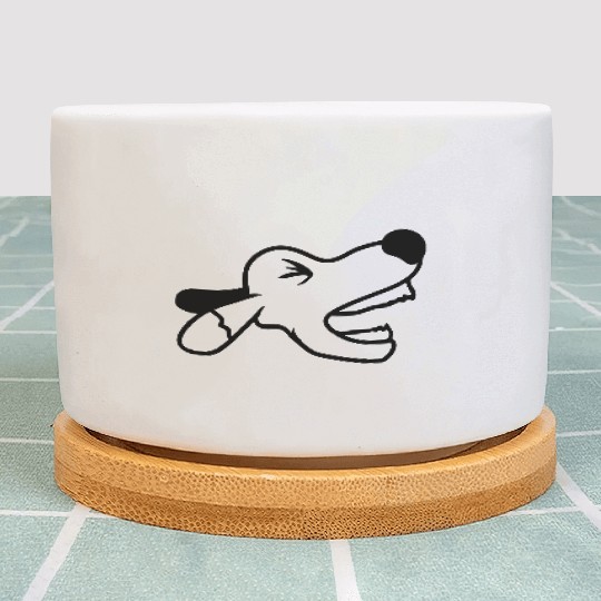 Dog Angry Biting Dangerous Loud Barking Barking Plant Pots