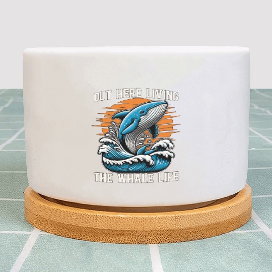 Whale Watching Out Here Living The Marine Biology Plant Pots