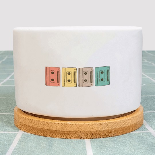 Retro 80s Style design – Perfect for Nostalgia Fa Plant Pots