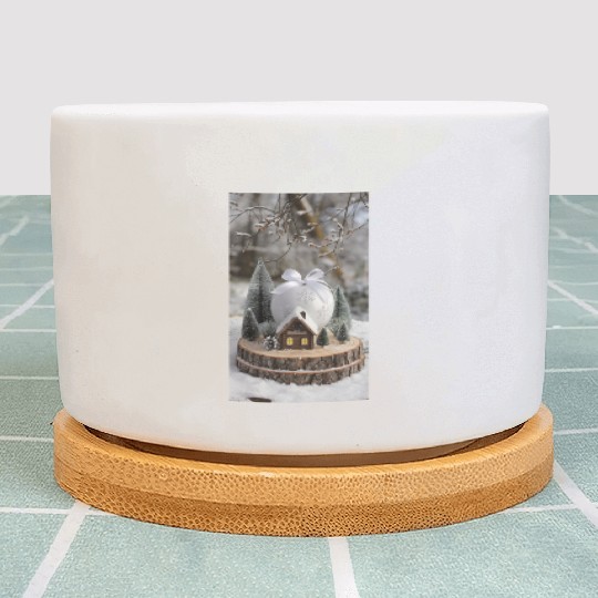 Winter Wonderland: A Miniature Holiday Escape Plant Pots