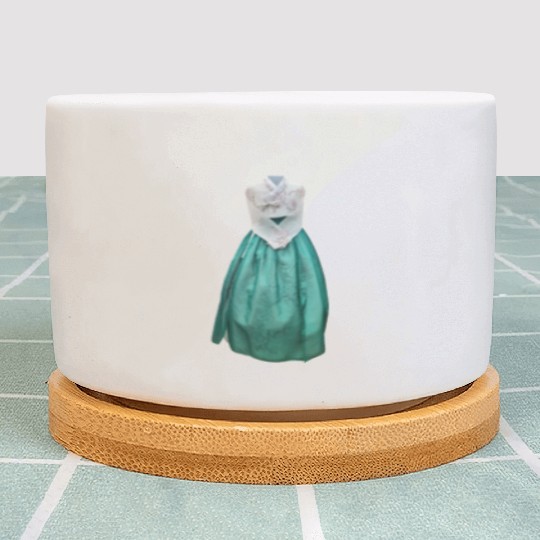 Elegant Traditional Korean Hanbok Plant Pots