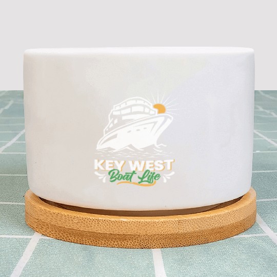 KEY-WEST BOAT LIFE Sailing Florida Keys West Keys Plant Pots