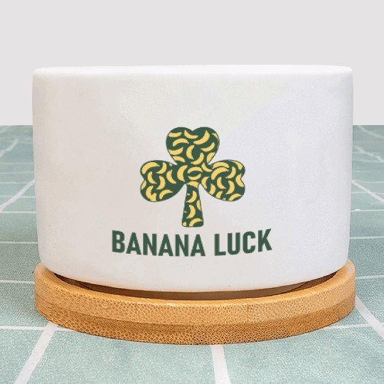 Banana Luck Banana Lucky Charm St Patrick s Day Plant Pots