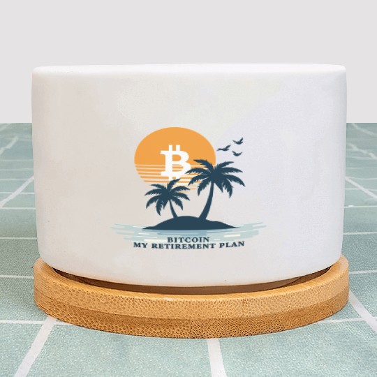Bitcoin Retirement BTC - Crypto Investors Plant Pots