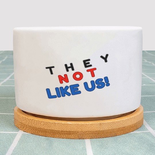 They Not like Us Plant Pots