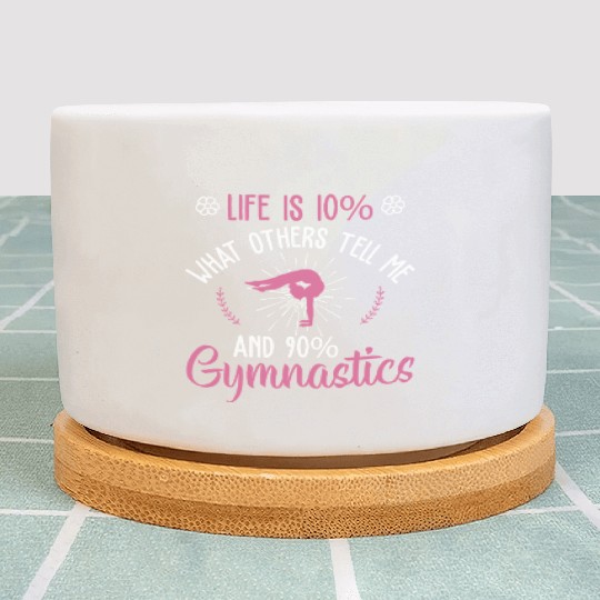 Gymnastics Gym Fitness Sports Training Plant Pots