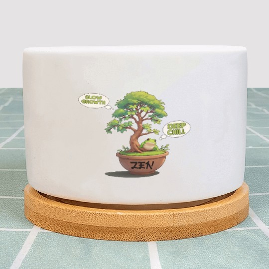 Slow growth, deep chill Plant Pots