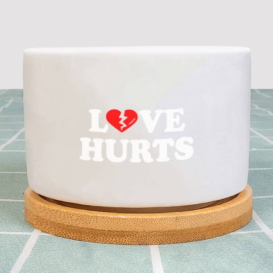 love hurts Plant Pots