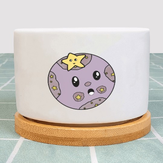 Surprised Purple Moon Plant Pots