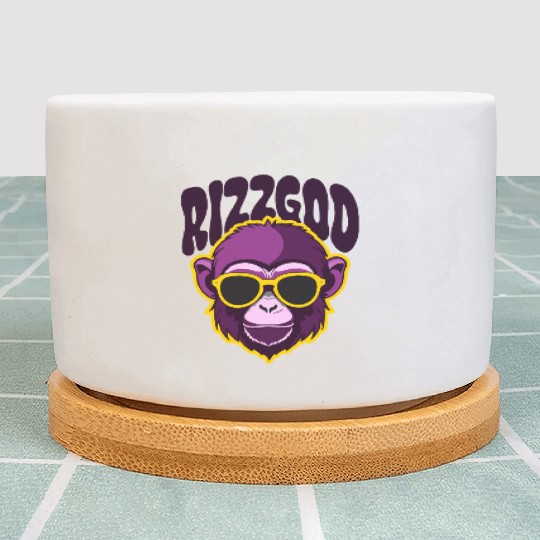 Rizz God – Ultimate Ape Charm Plant Pots