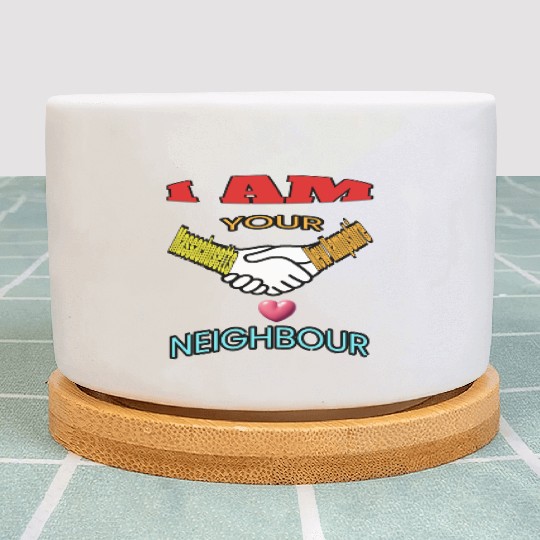 I AM YOUR NEIGHOUR MASSACHUSETTS AND NEW HAMPSHIRE Plant Pots