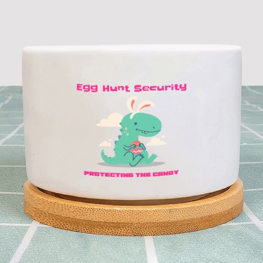 Egg Hunt Securiety Protecting the Candy Plant Pots