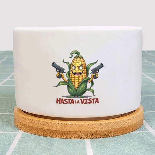 Gangster Corn Hasta La Vista - Corn on the cob Plant Pots