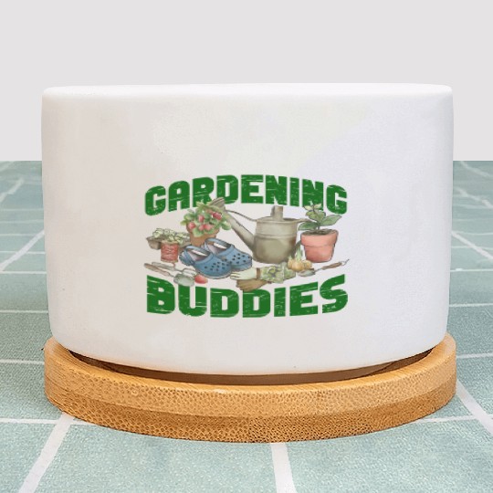 Plant Lover Gardening Besties Plant Pots