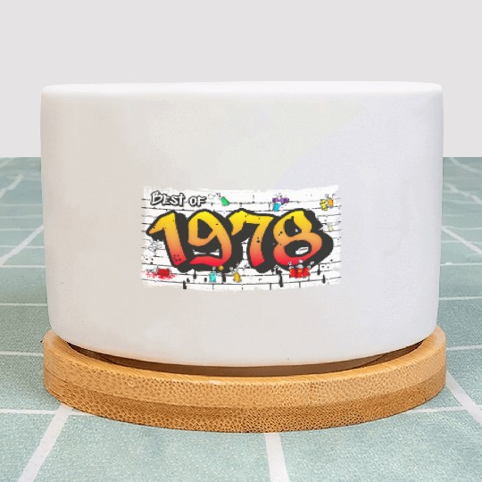 Retro Classic 1978 Graffiti – 47 Years of Plant Pots