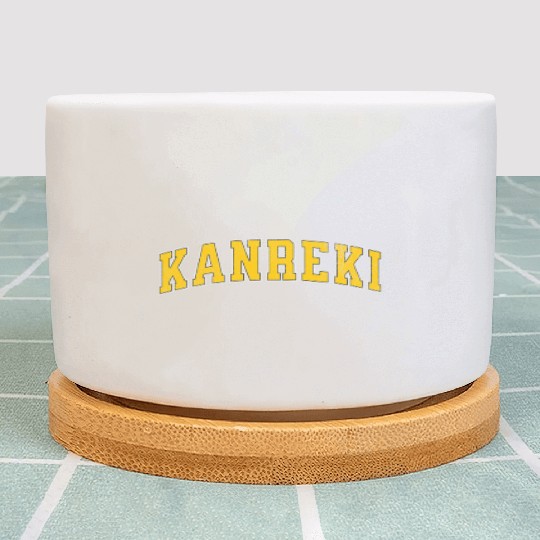 Kanreki Japanese 60th birthday 還暦 Varsity Style Plant Pots