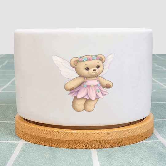 Teddy bear fairy Plant Pots