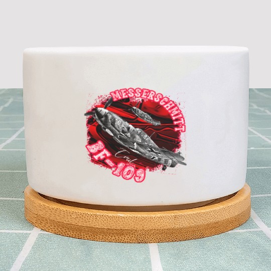 Messerschmitt Bf109 German World War II Fighter Ai Plant Pots