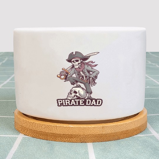 Pirate dad Plant Pots