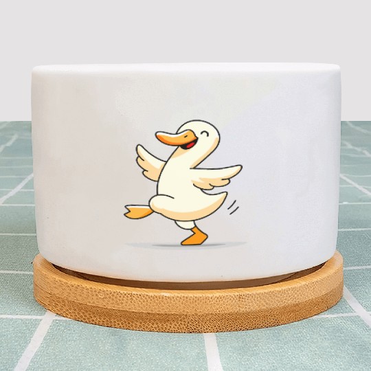 Dancing duck Plant Pots