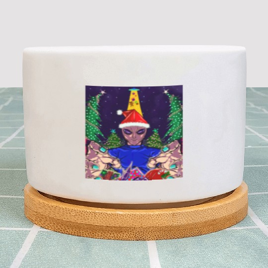 Alien Christmas Gifts Collection Time! Plant Pots