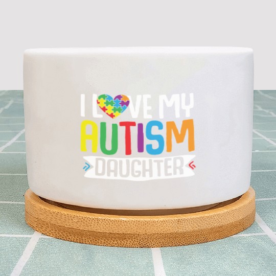 Autism Awareness Gift Parents Daughter Plant Pots