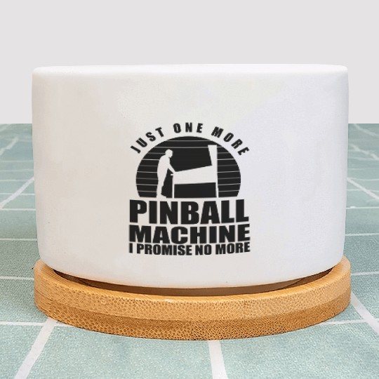 Funny Pinball Player Flipper Pinballer Flipping Plant Pots
