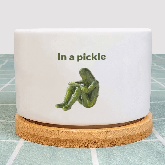 I'm in a Pickle – But This Is Just a Person Who Lo Plant Pots