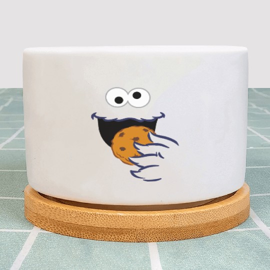 Sesame Street Costume Design Cookie Monster Plant Pots