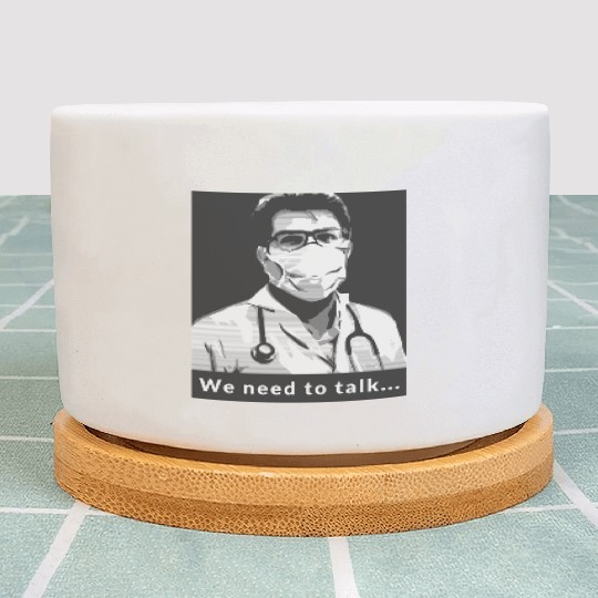 We Need to Talk Doctor Style Plant Pots