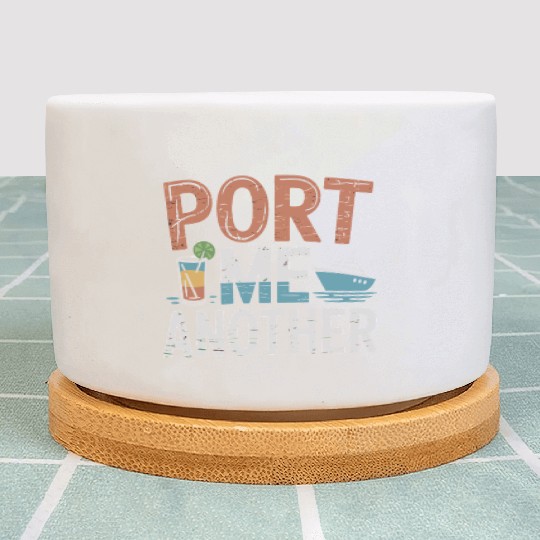 Cruise Rookie Ocean Adventure First Voyage Plant Pots