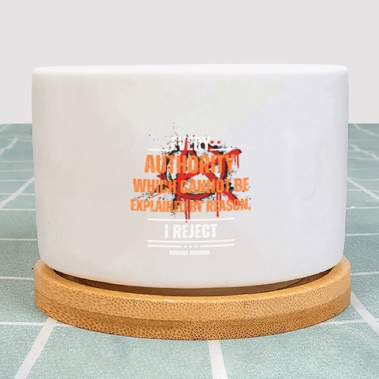 Anarchist Philosophy Bakunin Series Plant Pots