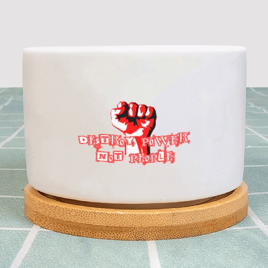 Anarchist Philosophy Destroy Power Plant Pots