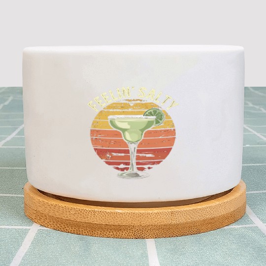 Feelin Salty Margarita-Plant Pots Cinco Mayo