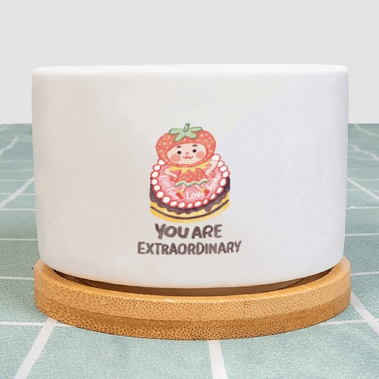 Dancing Strawberry | You Are Extraordinary Plant Pots