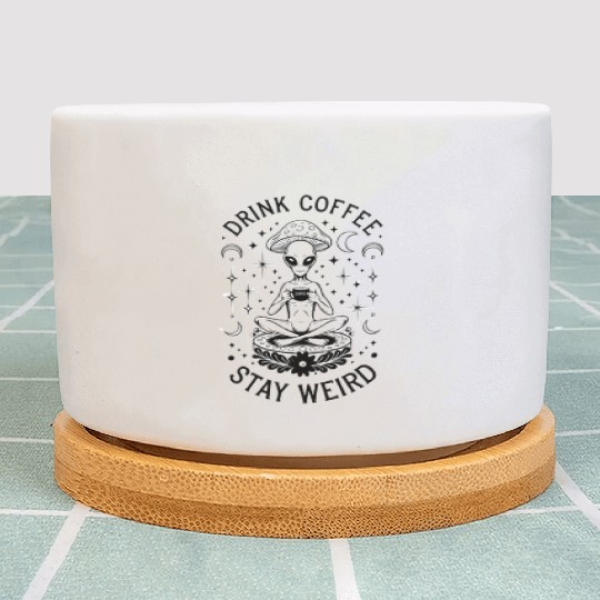 Alien Coffee Plant Pots