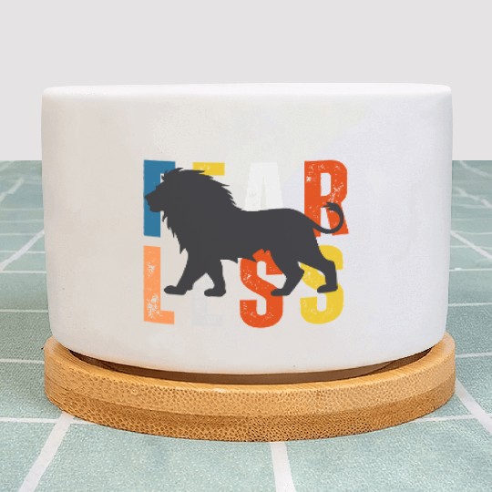 Fearless Lion Head Plant Pots– Power, Pride & Strength