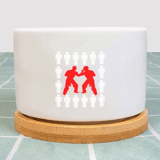 Krav Maga Israel Martial Arts Plant Pots