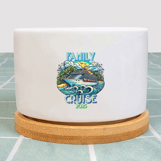 Family Cruise 2025 | Matching Cruise Vacation Plant Pots