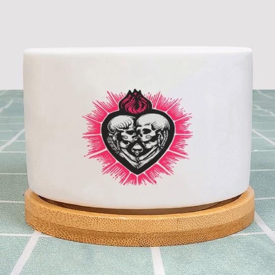 Love Beyond Death Plant Pots