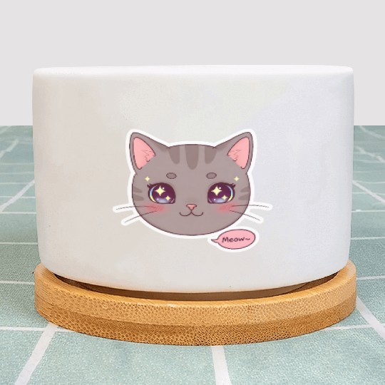 Kawaii Cat – Ultimate Cute Cat Aesthetic Plant Pots