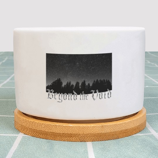 Starry Night Metal Black Plant Pots