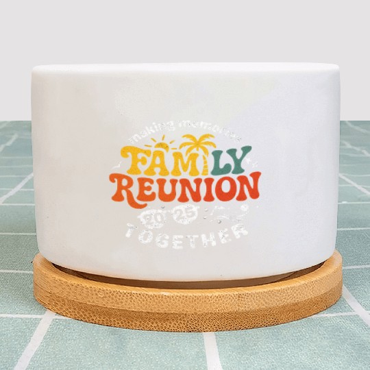 Family Reunion 2025 Matching Group Vacation Plant Pots