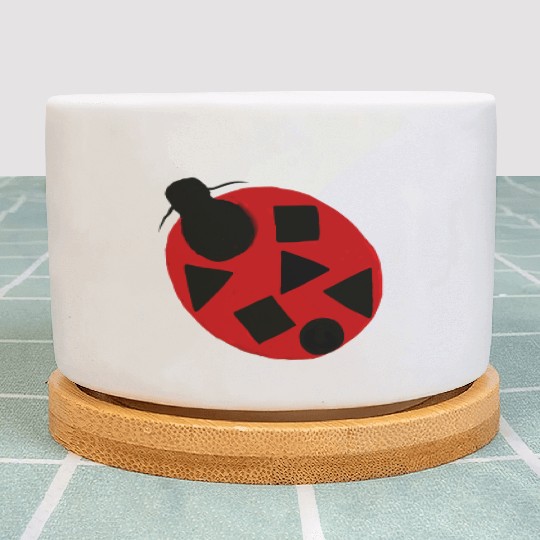 Ladybug insect Excepcionalis Plant Pots